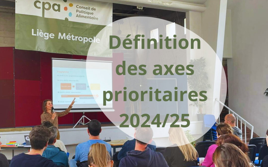 Le Conseil de Politique Alimentaire de Liège Métropole travaille à la définition des axes prioritaires 2024-25