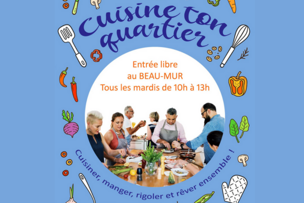 « Cuisine ton quartier » : des rencontres hebdomadaires pour partager autour de l’alimentation durable à Liège