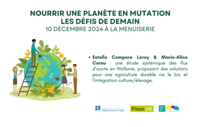 Cycle de conférences : Nourrir une planète en mutation – Les défis de demain