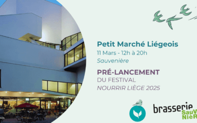 Marché de pré-lancement du Festival Nourrir Liège 11/03