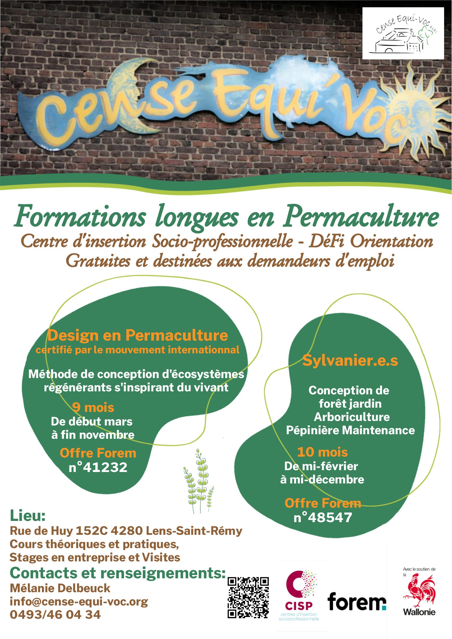 Des formations gratuites en permaculture et forêt-jardin ouvertes aux inscriptions !