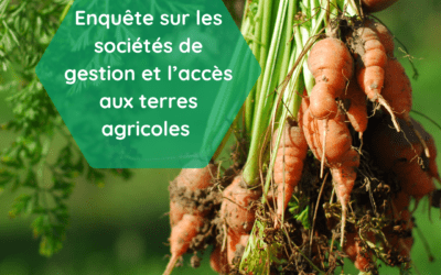 Enquête sur les sociétés de gestion et l’accès aux terres agricoles : Partagez votre expérience !